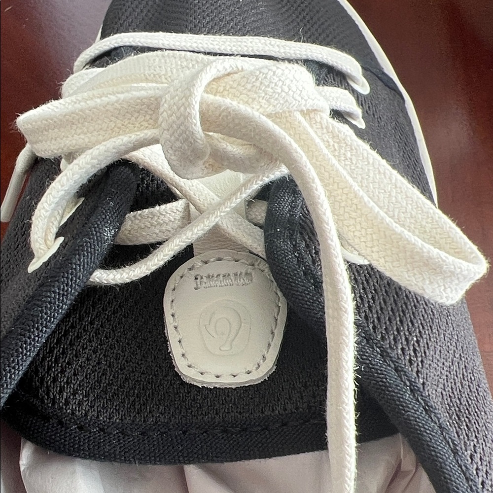 OluKai Black and White Low-Top Sneakers - Picture 5 of 5